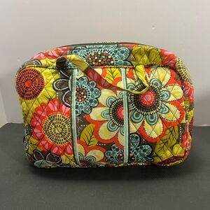 Vera Bradley Womens Hobo Bag Shoulder Strap Multicolor Floral